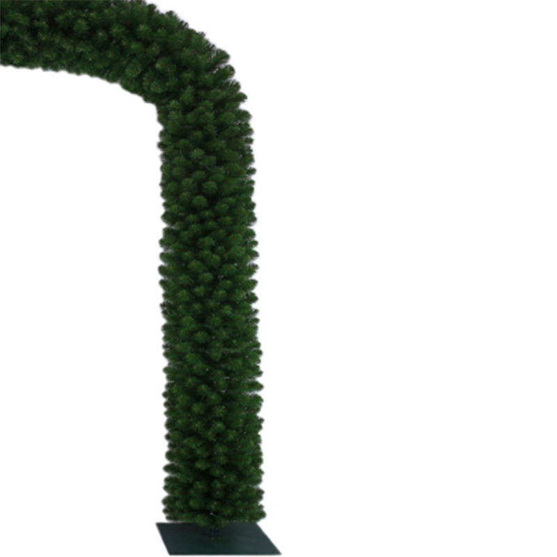Round headed leafy gate tree C5938T96X60X14