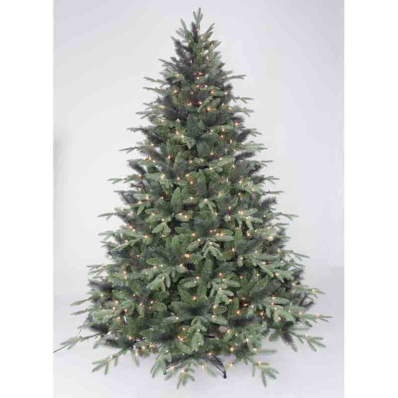 7.5ft Deer Valley  PE Pre-lit Artificial Christmas  Tree
