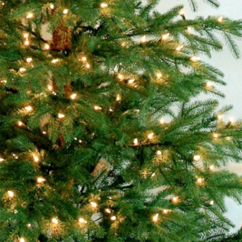 7.5 ft  Luxury Pre-lit  Artificial Christmas Tree