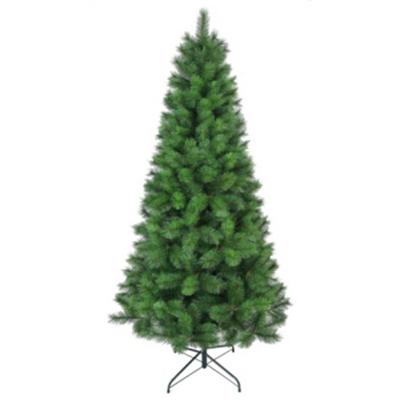 Environmentally friendly fashion: Hard-needle artificial Christmas trees become a new choice for green living